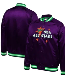 NBA All-Star Game Lightweight Purple Jacket