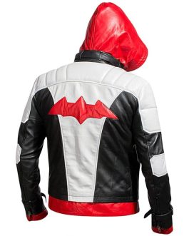 Jason Todd Batman Arkham Knight Red Hood Leather Jacket