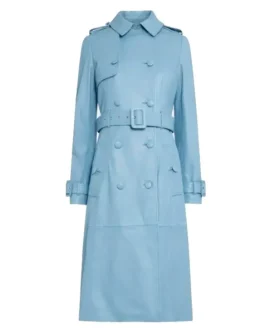 Queens of Mystery Florence Hall Blue Long Coat